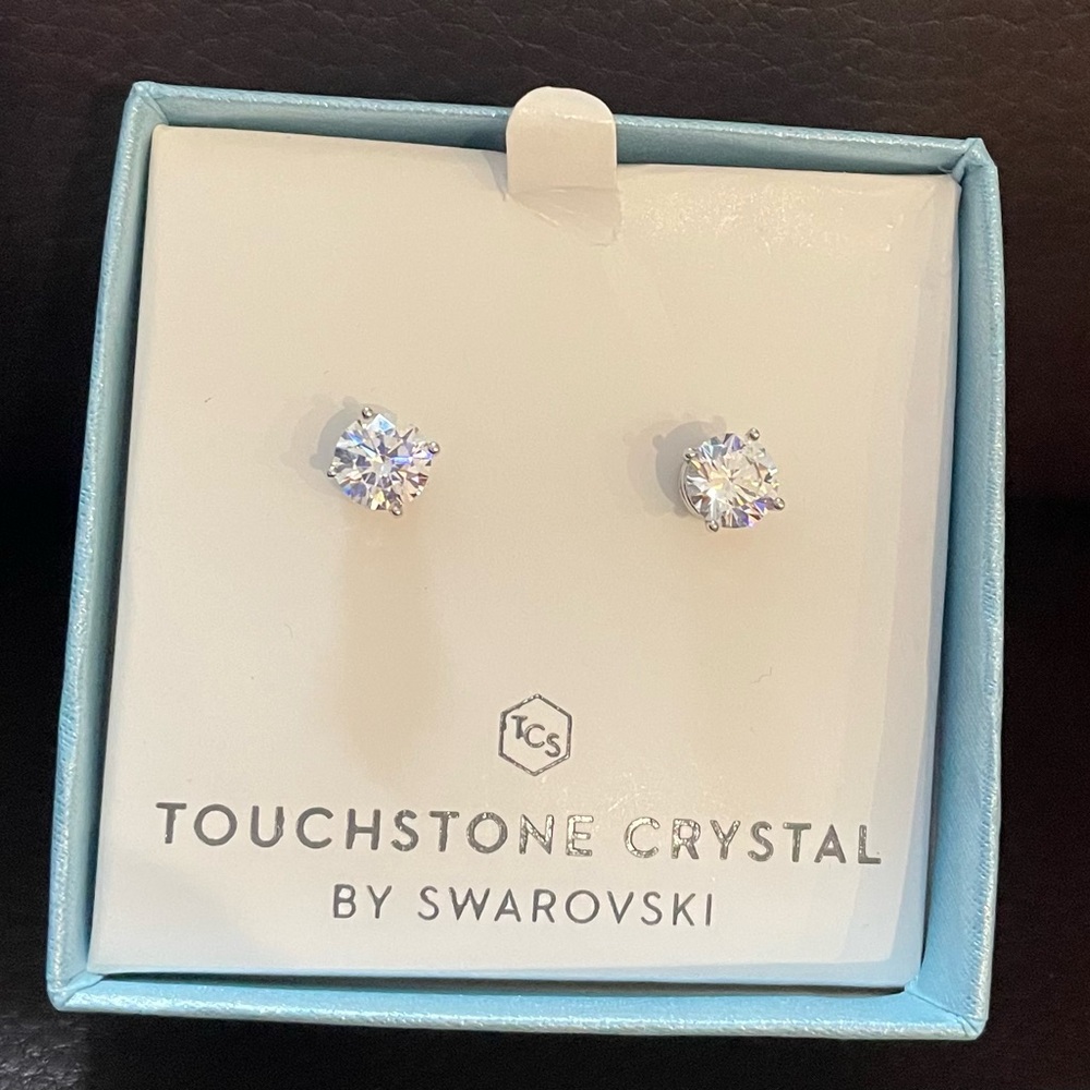 Touchstone Crystal Millionaire’s Club Earrings